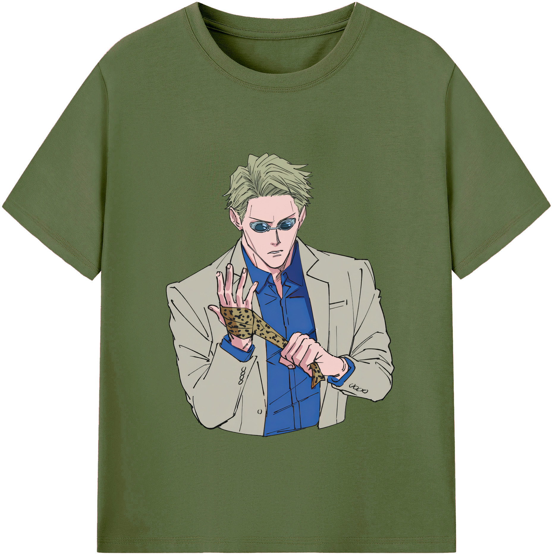 （画像用） 呪術廻戦 Jujutsu Kaisen 綿100％半袖Tシャツ（フロントプリント）